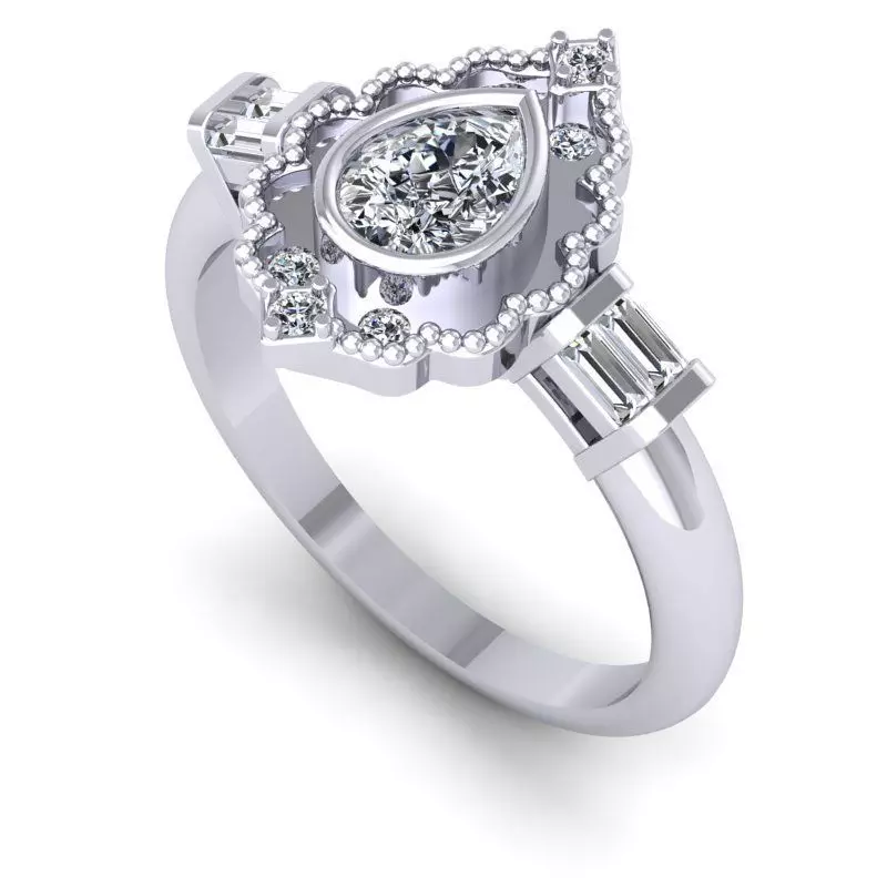 CAD-2097-Ring 3D print model