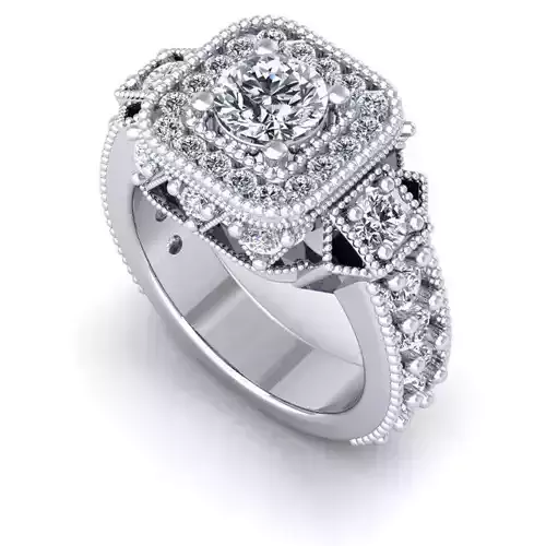 CAD-2096-Ring 3D print model