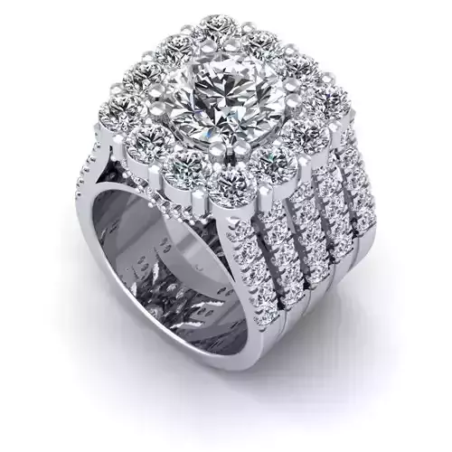 CAD-2180-Ring 3D print model