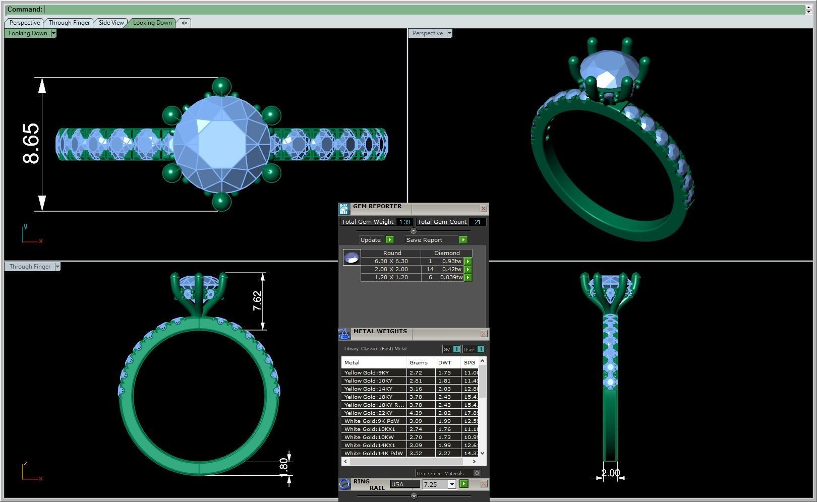 CAD-2141-Ring 3D print model_1