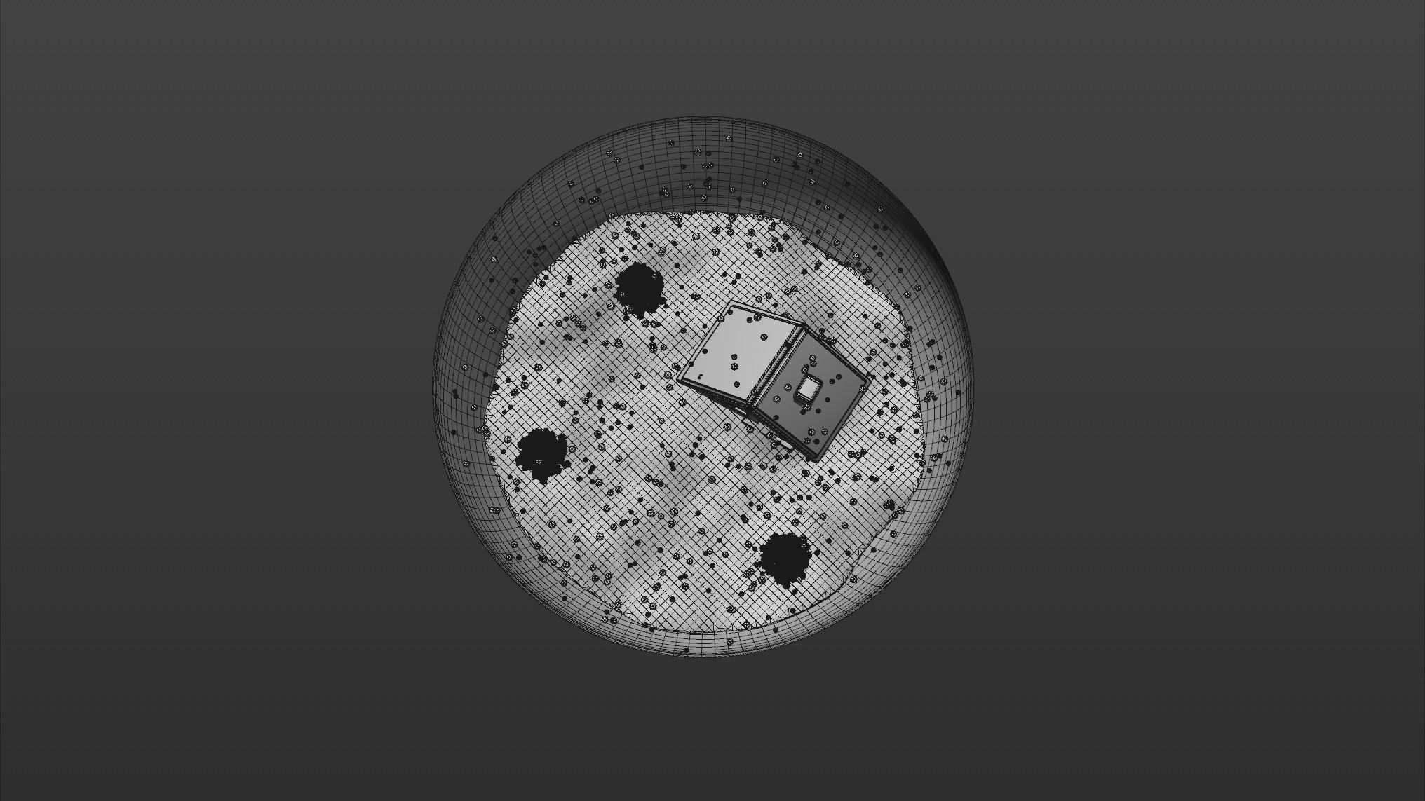 Snowglobe christmas Animated - Octane 3D model_8