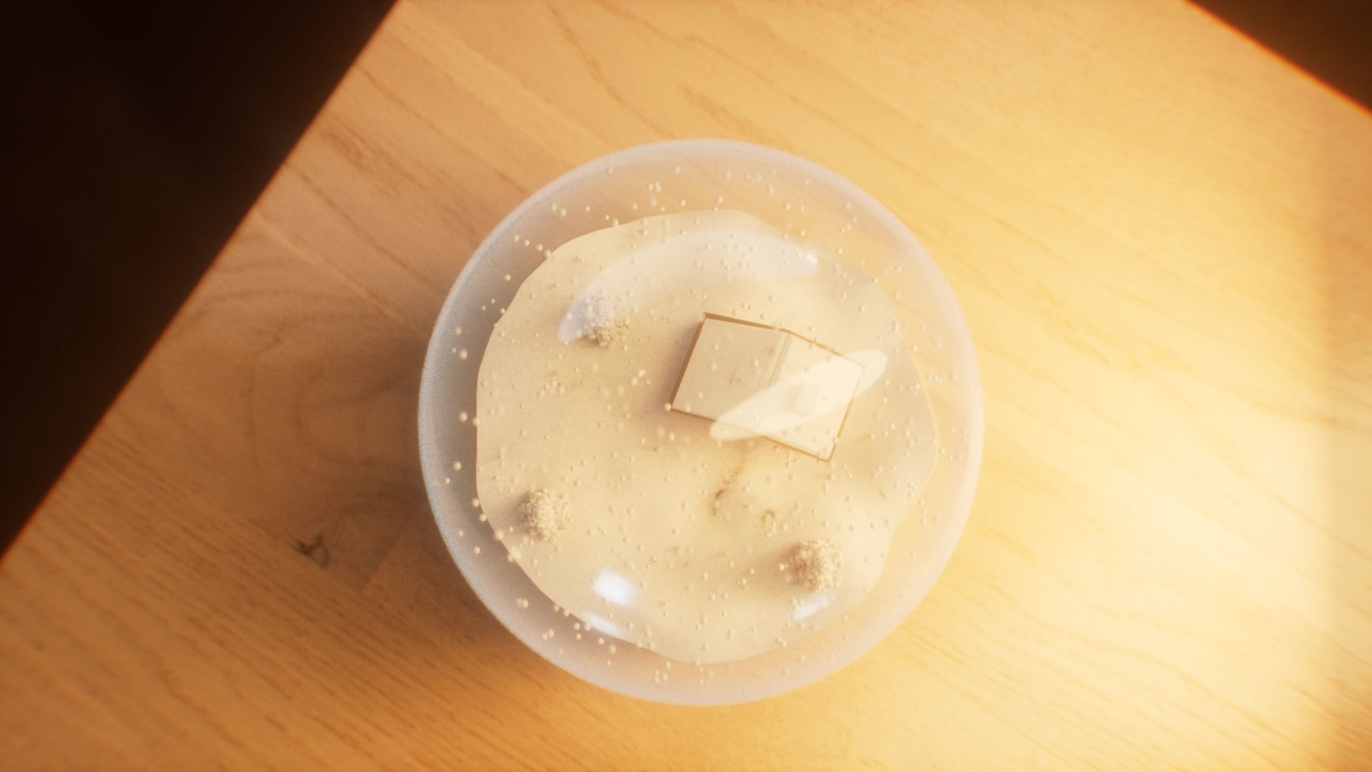 Snowglobe christmas Animated - Octane 3D model_3