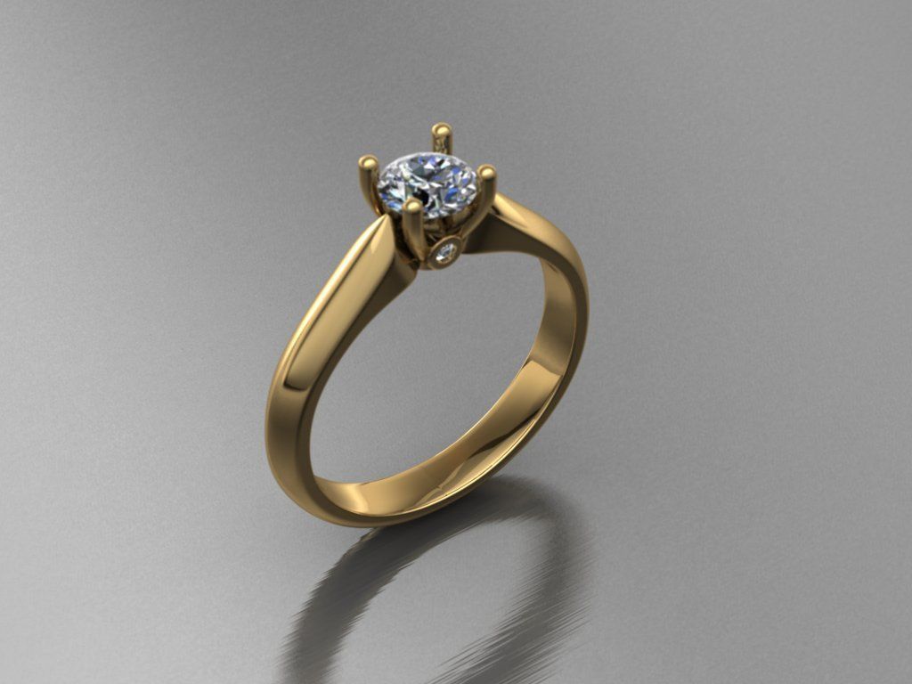 15 rings 3D print model_3