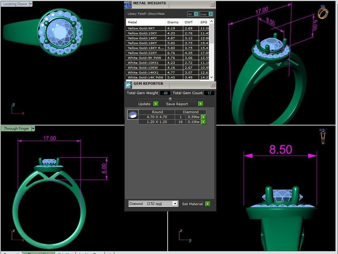 15 rings 3D print model_23