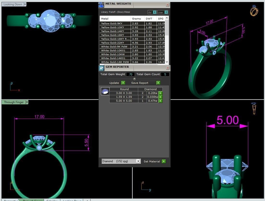 15 rings 3D print model_20