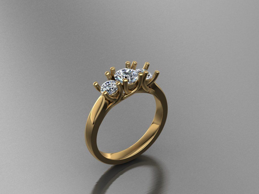 15 rings 3D print model_7