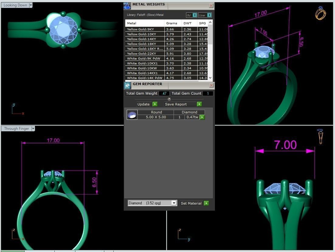15 rings 3D print model_27