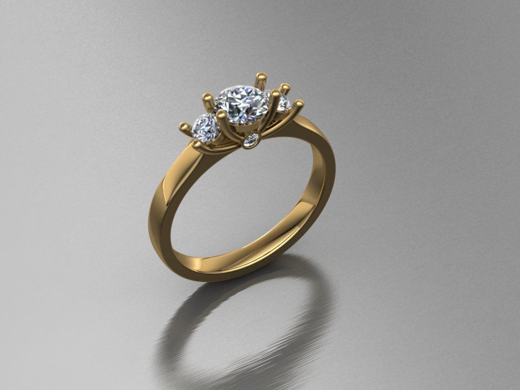 15 rings 3D print model_4