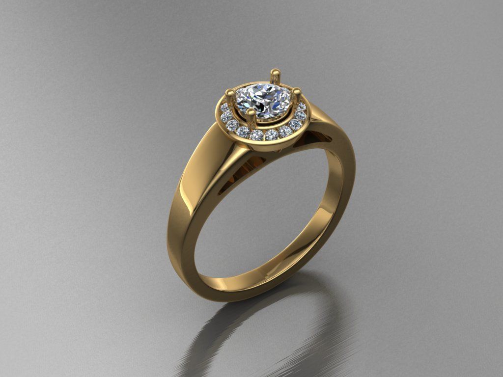 15 rings 3D print model_10