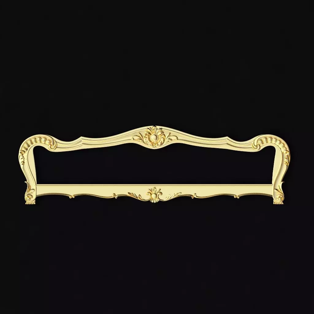 bed footboard for cnc 3D model_0