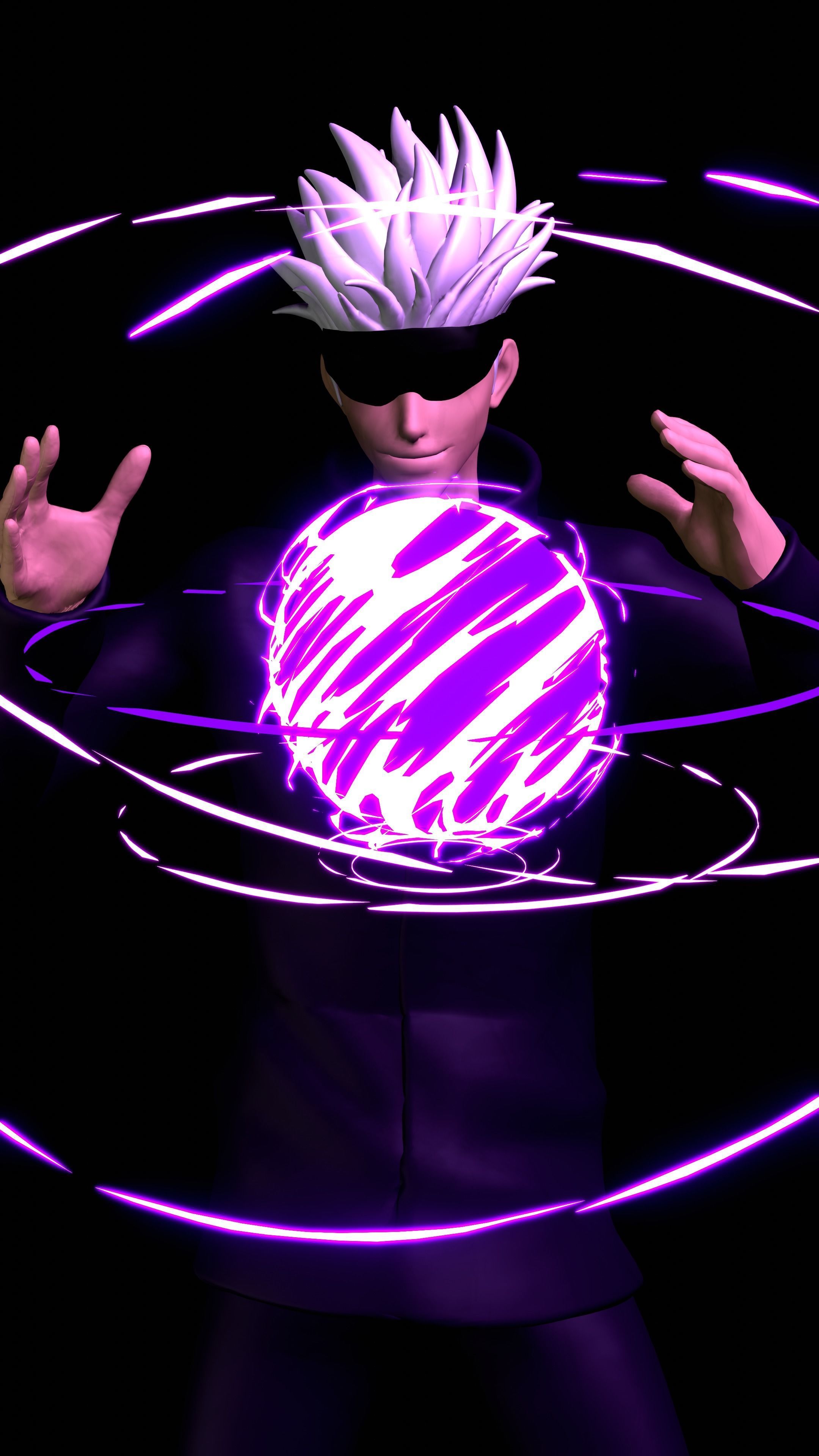 Gojo Satoru 3D model_2