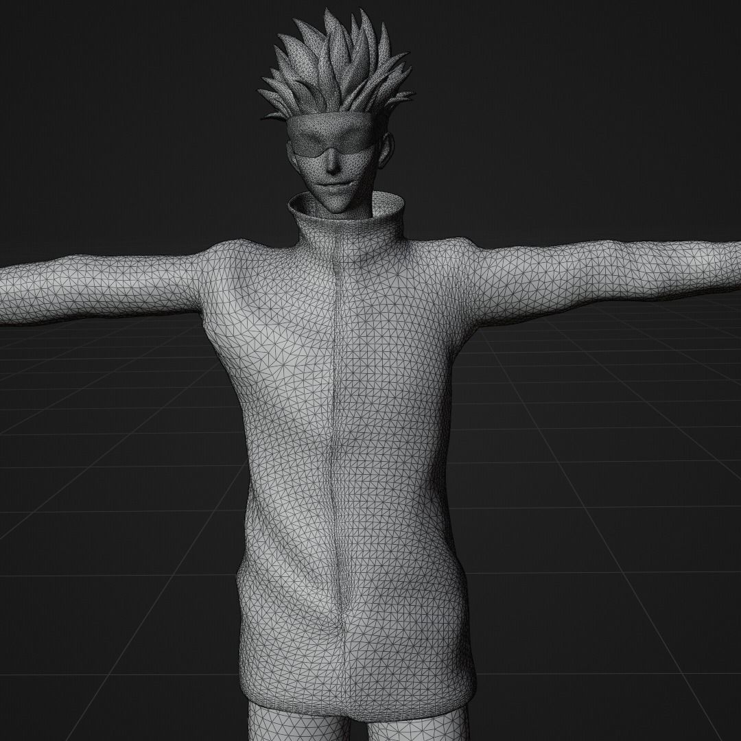 Gojo Satoru 3D model_12
