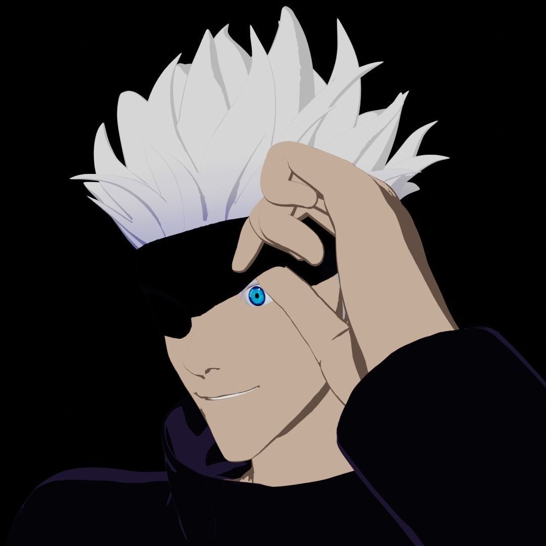 Gojo Satoru 3D model_3