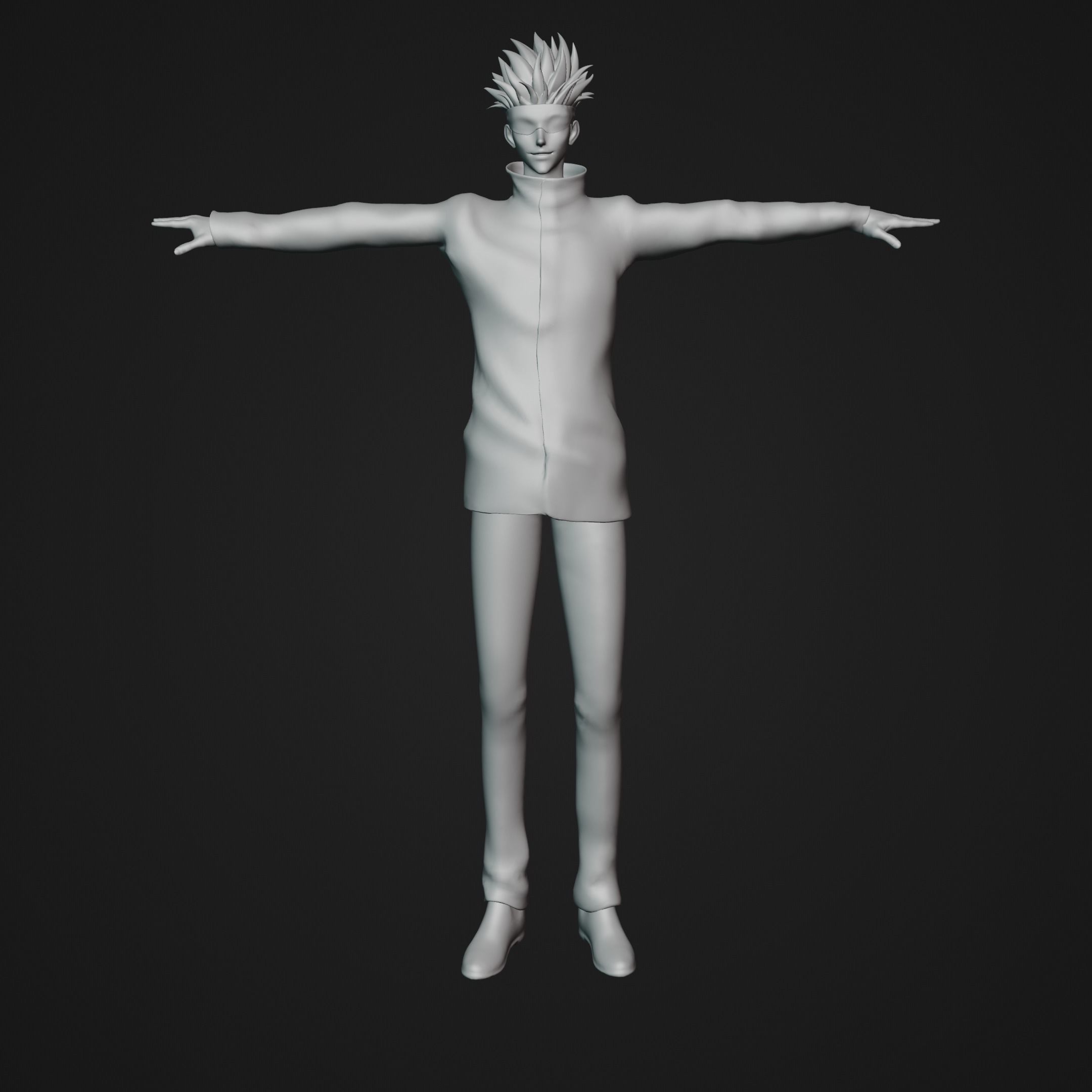 Gojo Satoru 3D model_5
