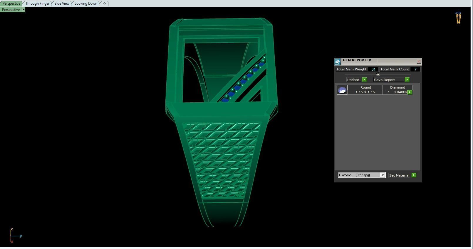 Man ring-11 3D print model_1