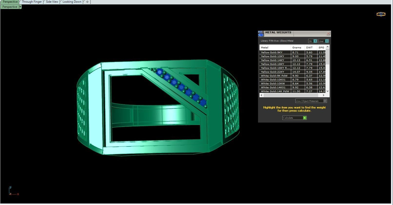 Man ring-11 3D print model_3