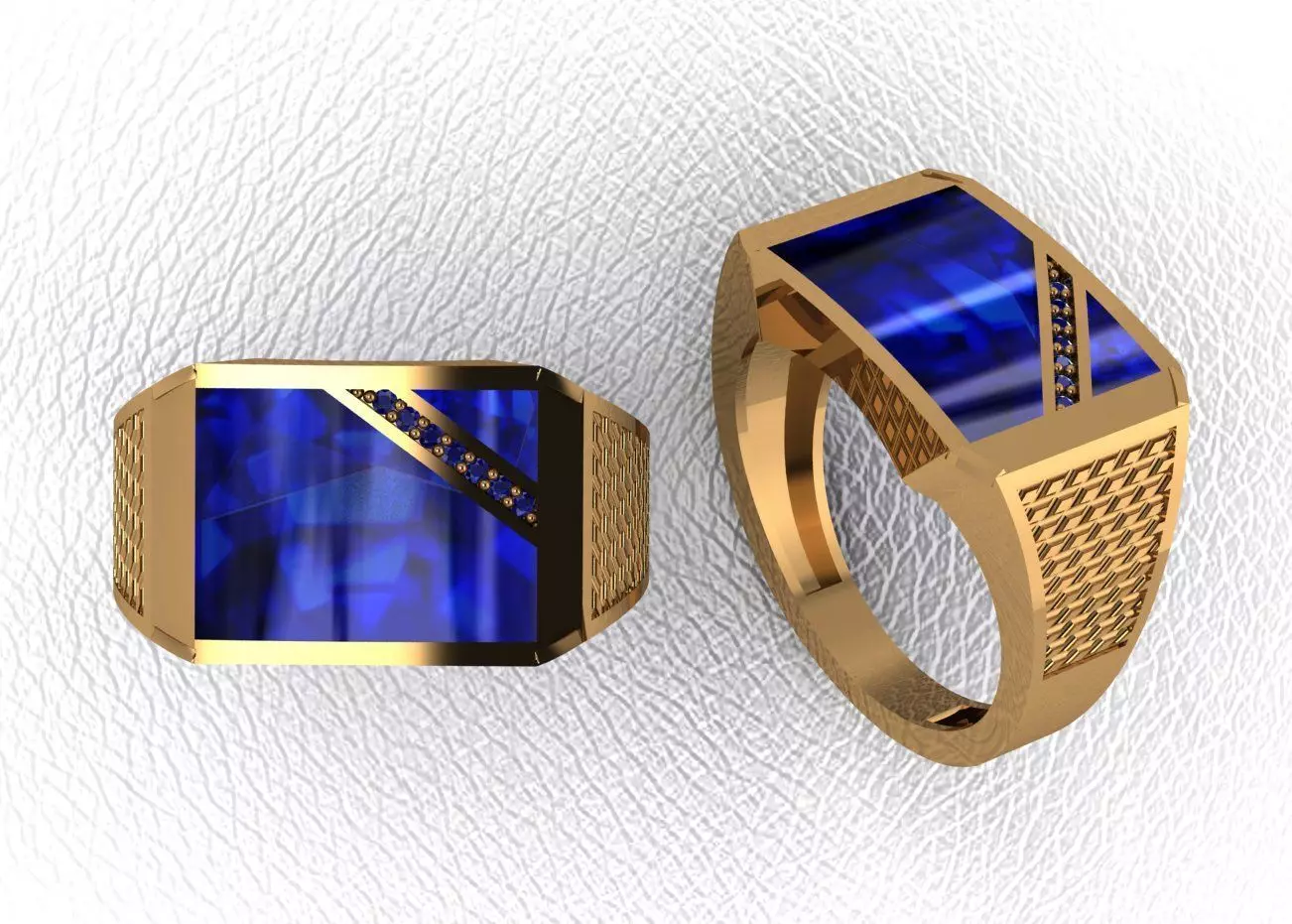 Man ring-11 3D print model_0