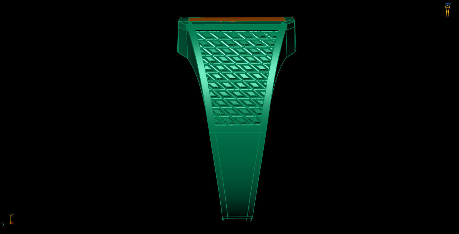 Man ring-11 3D print model_4