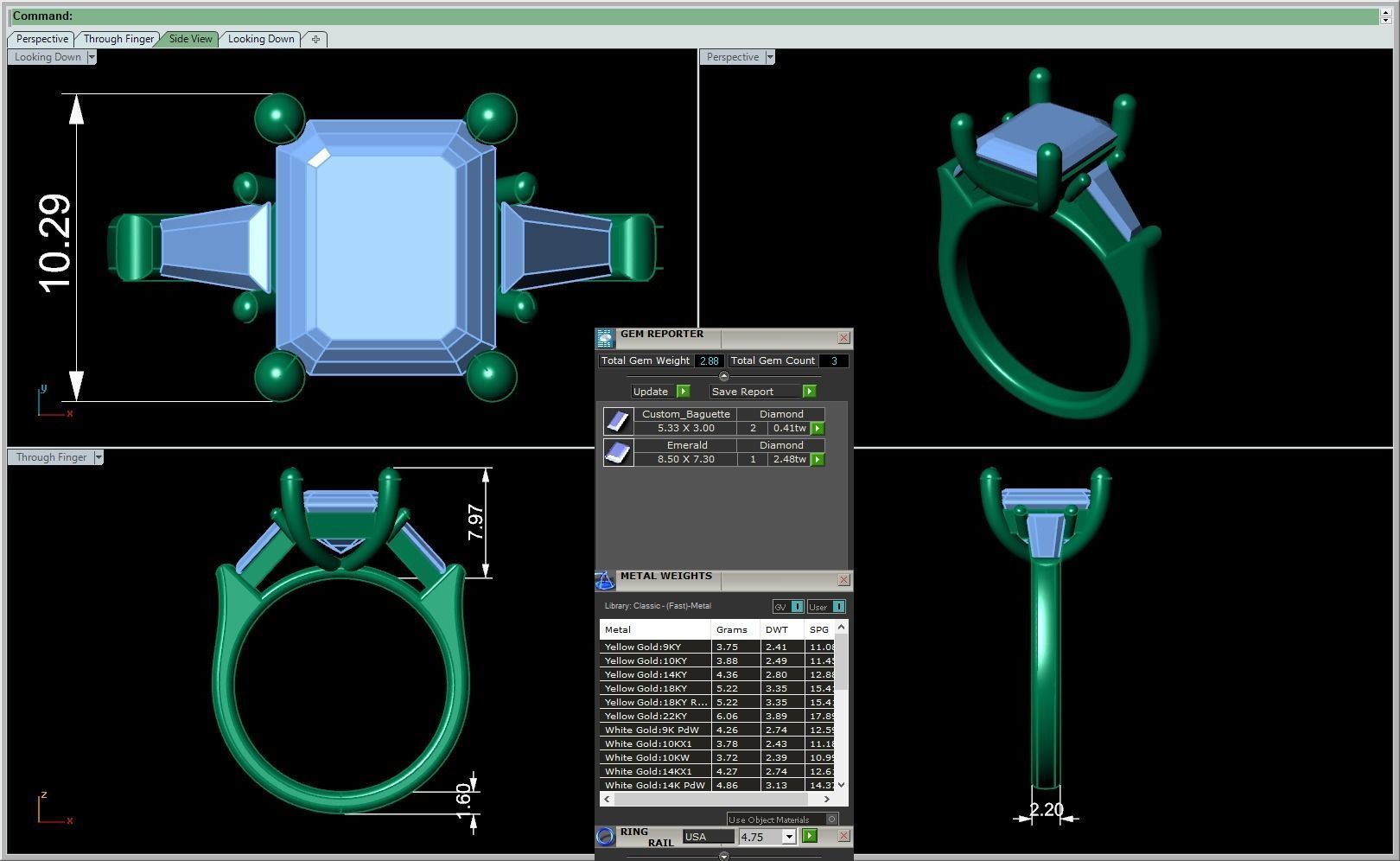 CAD-2299-Ring 3D print model_1