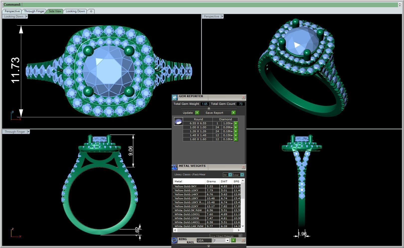 CAD-2295-Ring 3D print model_1