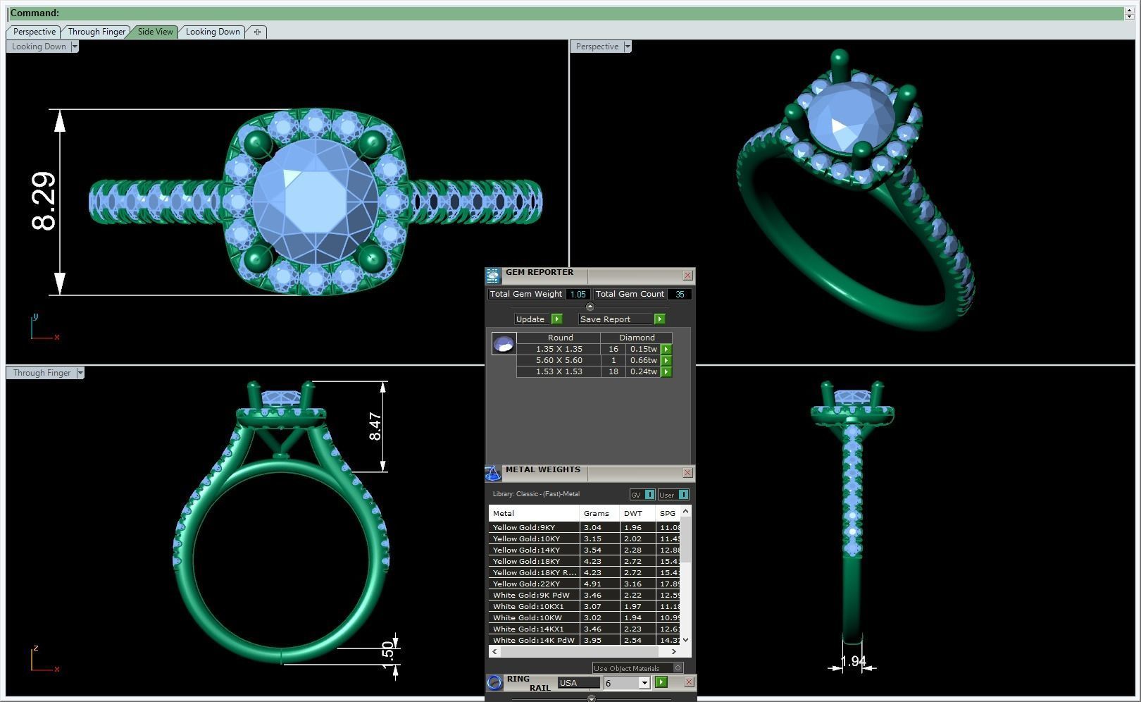 CAD-2294-Ring 3D print model_2