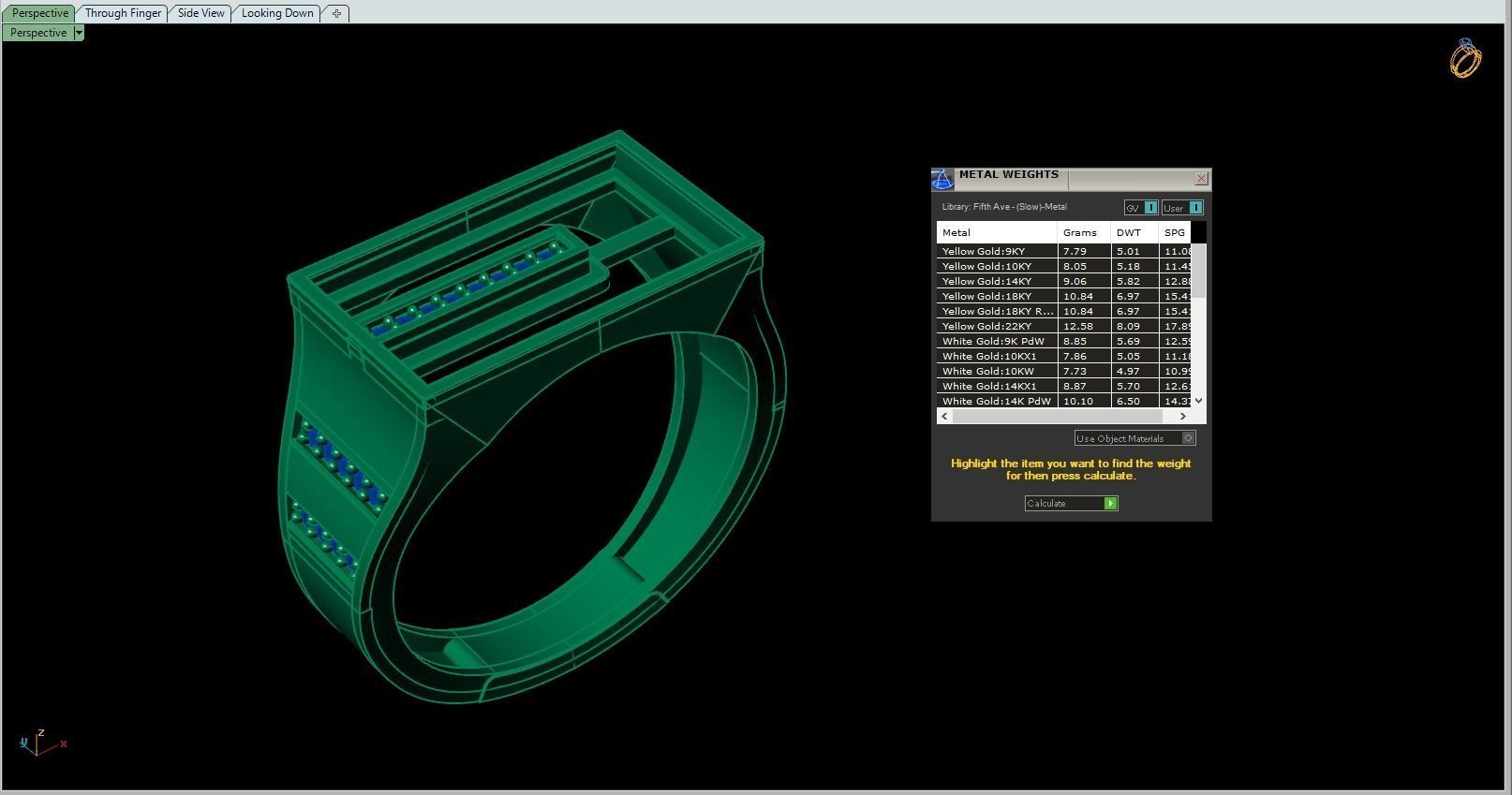 Man ring-13 3D print model_3