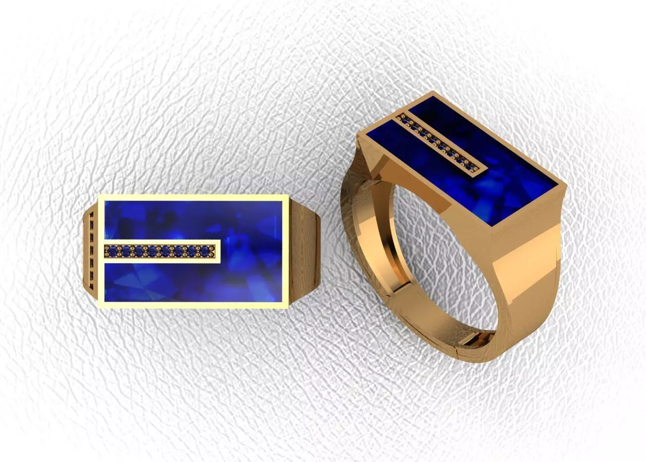 Man ring-13 3D print model_0