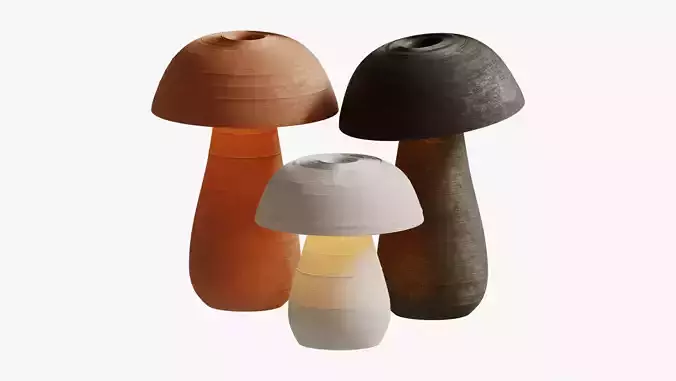 Mushroom Table Lamp