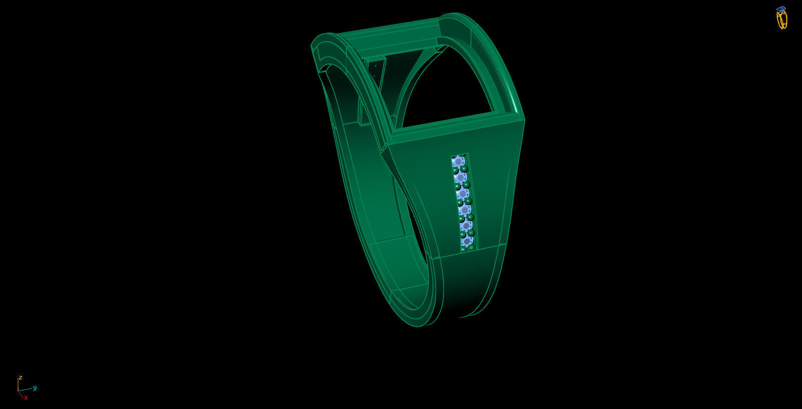 Man ring-16 3D print model_9