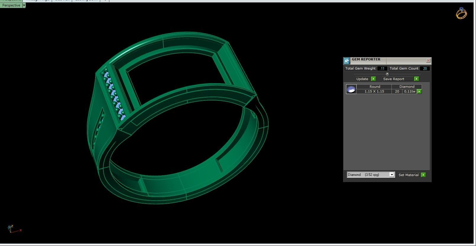 Man ring-16 3D print model_1