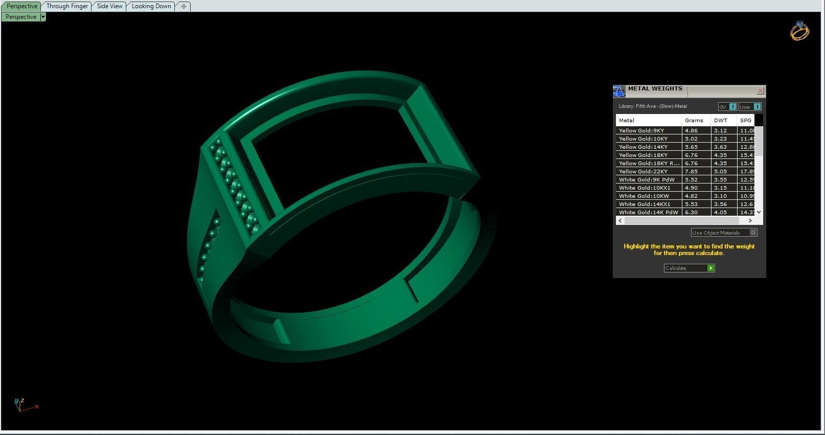 Man ring-16 3D print model_3