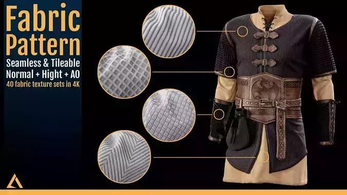 40 Tileable Fabric Pattern Texture