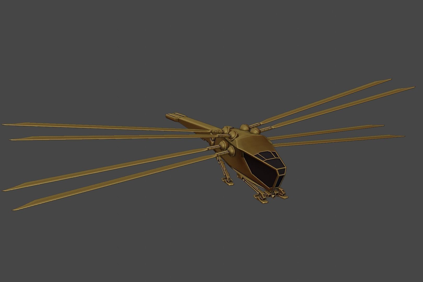 ORNITHOPTER from DUNE  3D print model_2