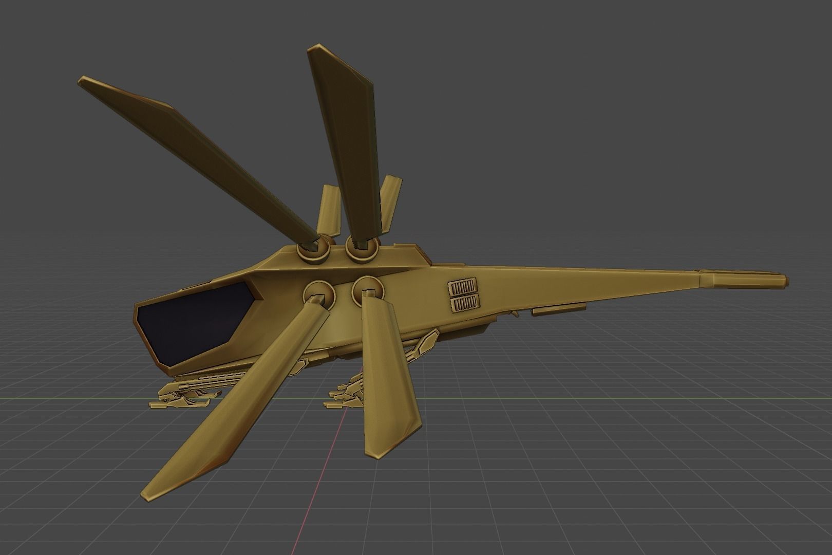ORNITHOPTER from DUNE  3D print model_5