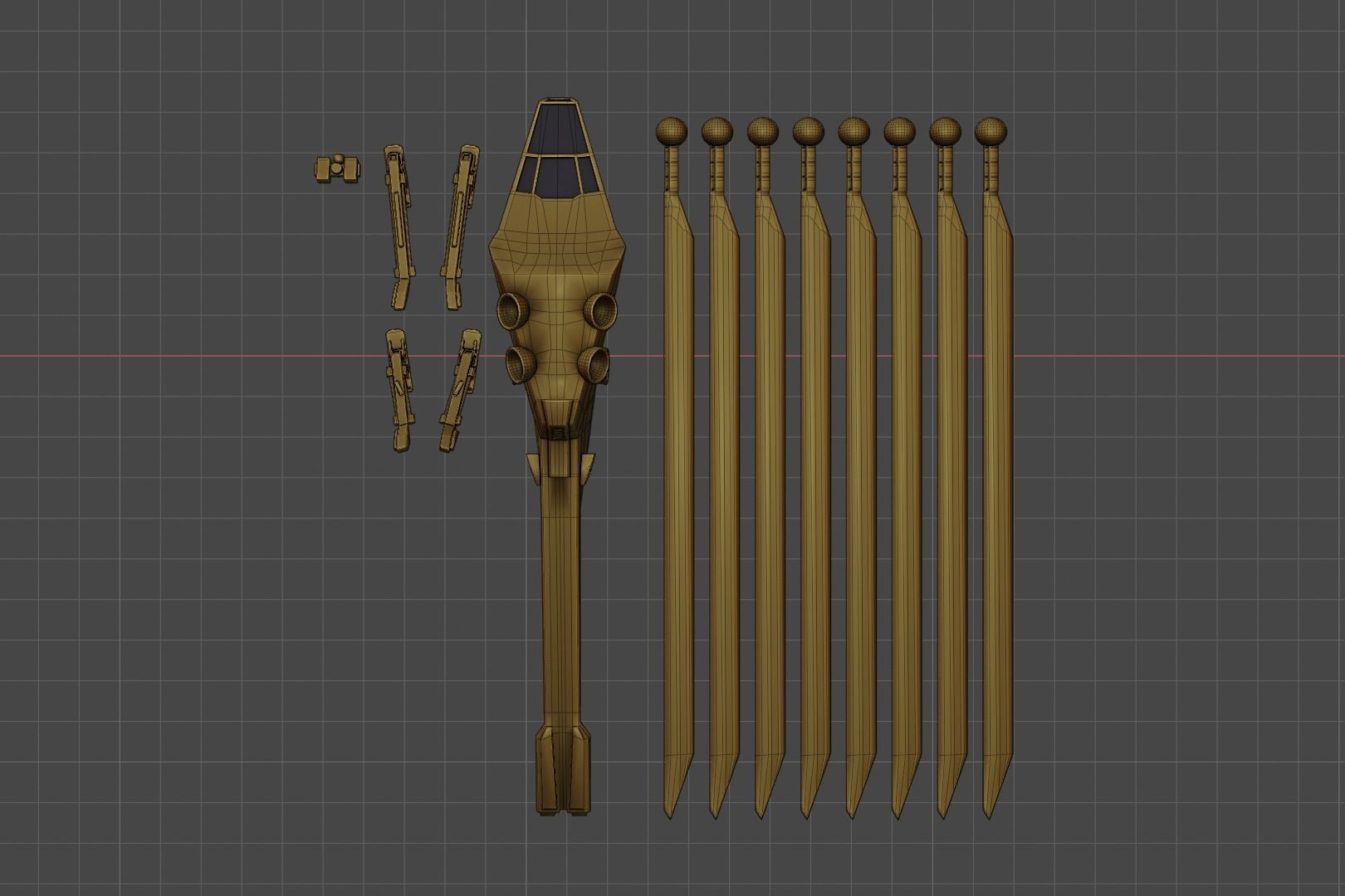 ORNITHOPTER from DUNE  3D print model_9