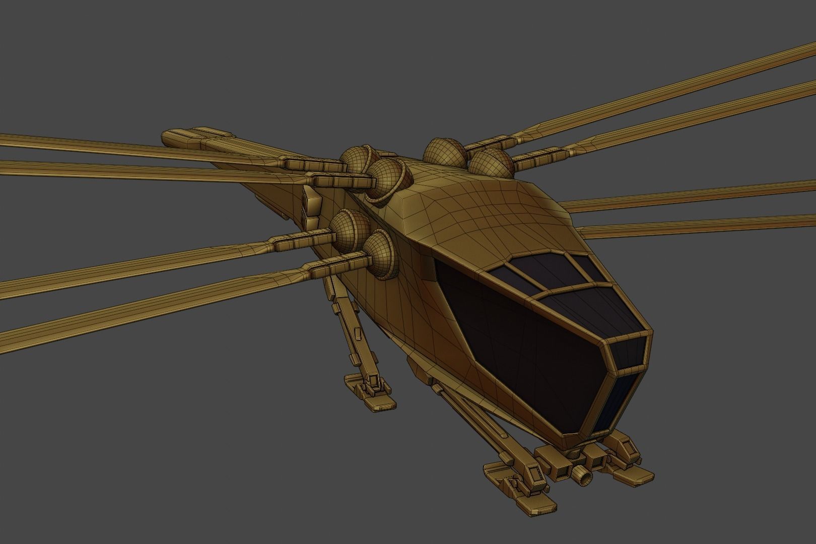 ORNITHOPTER from DUNE  3D print model_6