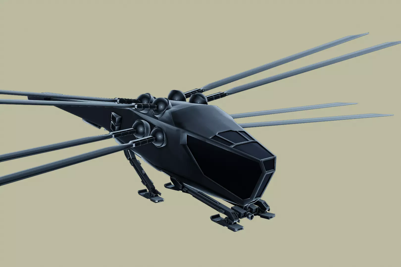 ORNITHOPTER from DUNE  3D print model_0
