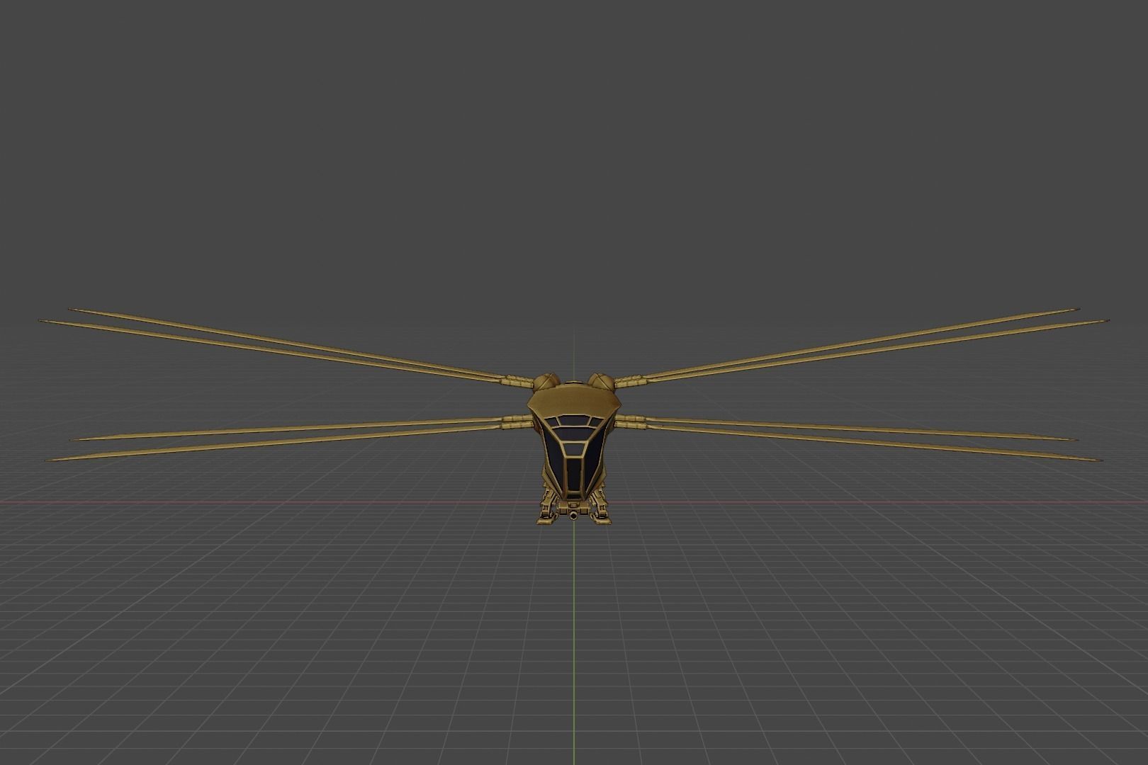 ORNITHOPTER from DUNE  3D print model_3