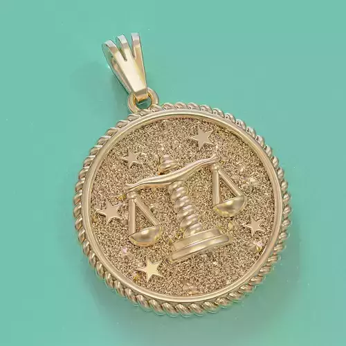 Horoscope Libra 3D print model