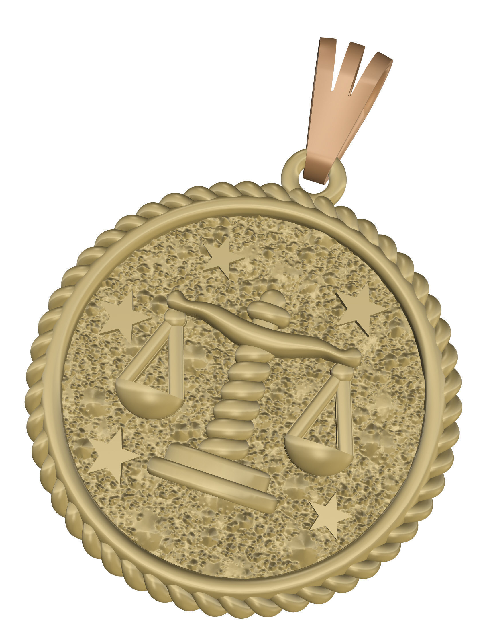 Horoscope Libra 3D print model_16