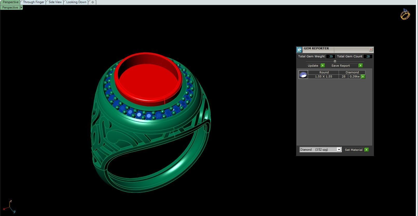 Man ring-18 3D print model_1