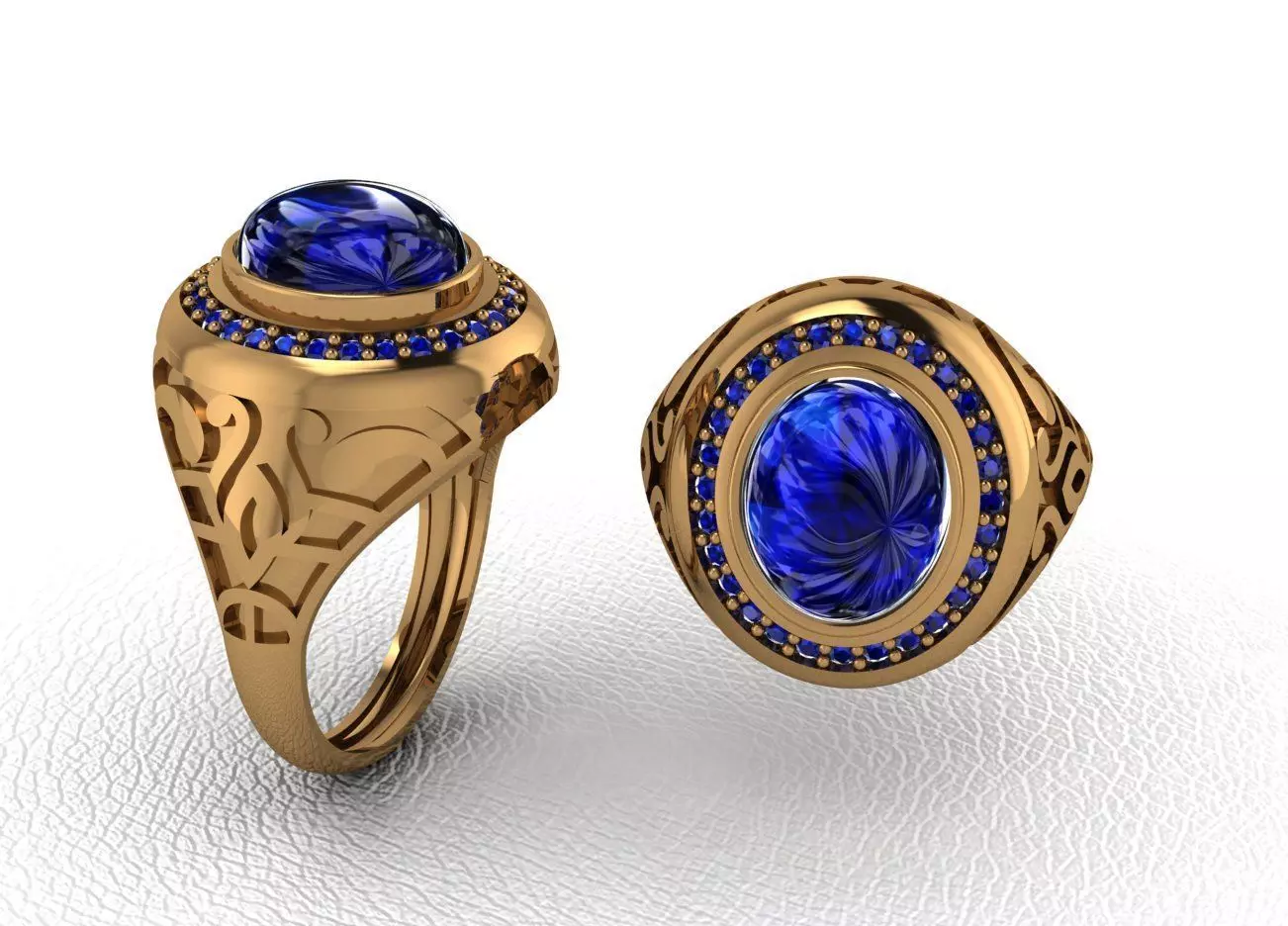 Man ring-18 3D print model_0