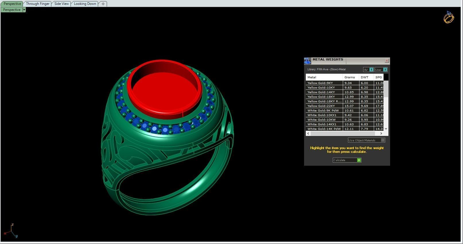 Man ring-18 3D print model_3