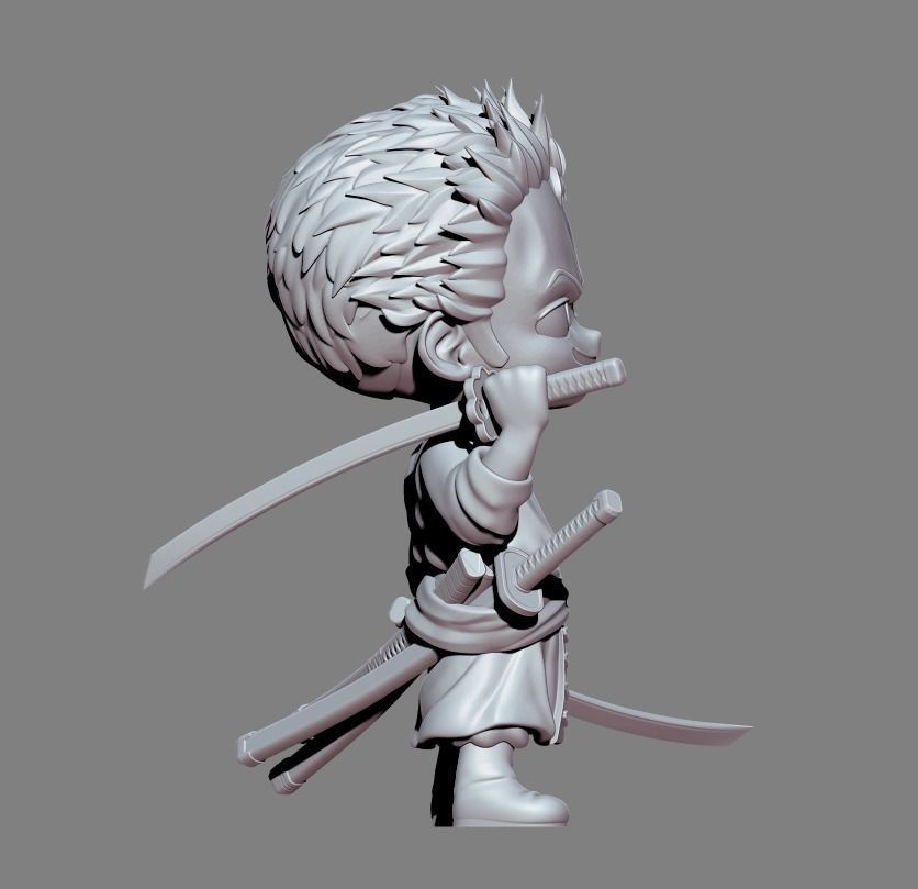 Roronoa Zoro - One Piece 3D print model_5