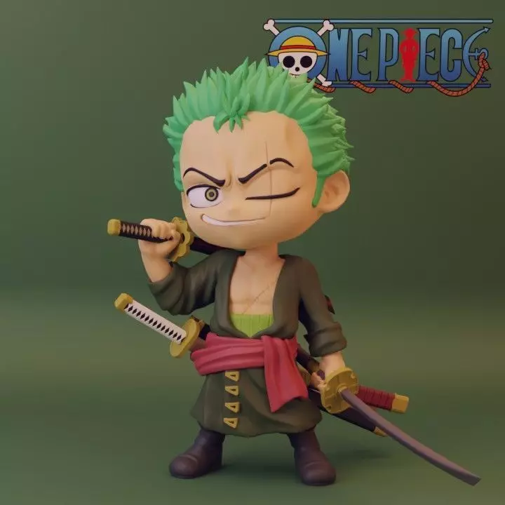Roronoa Zoro - One Piece 3D print model_0