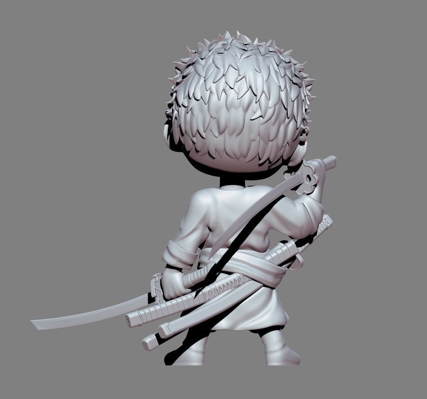 Roronoa Zoro - One Piece 3D print model_6