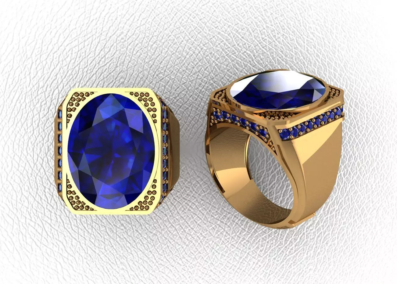 Man ring-19 3D print model_0