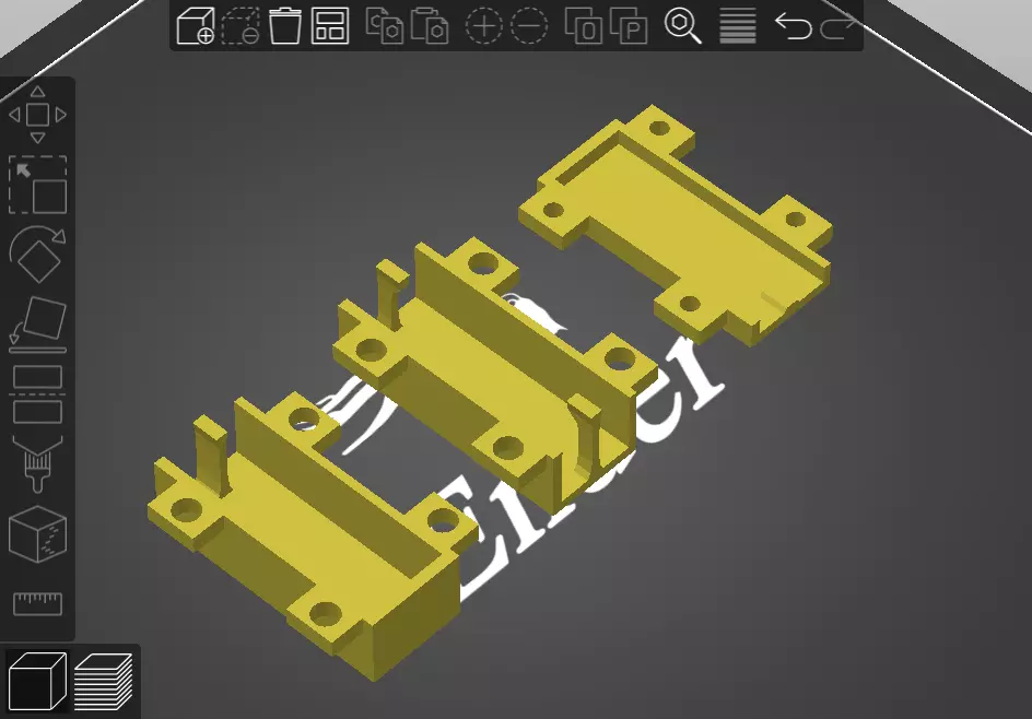 Case for Eletronics 3D print model