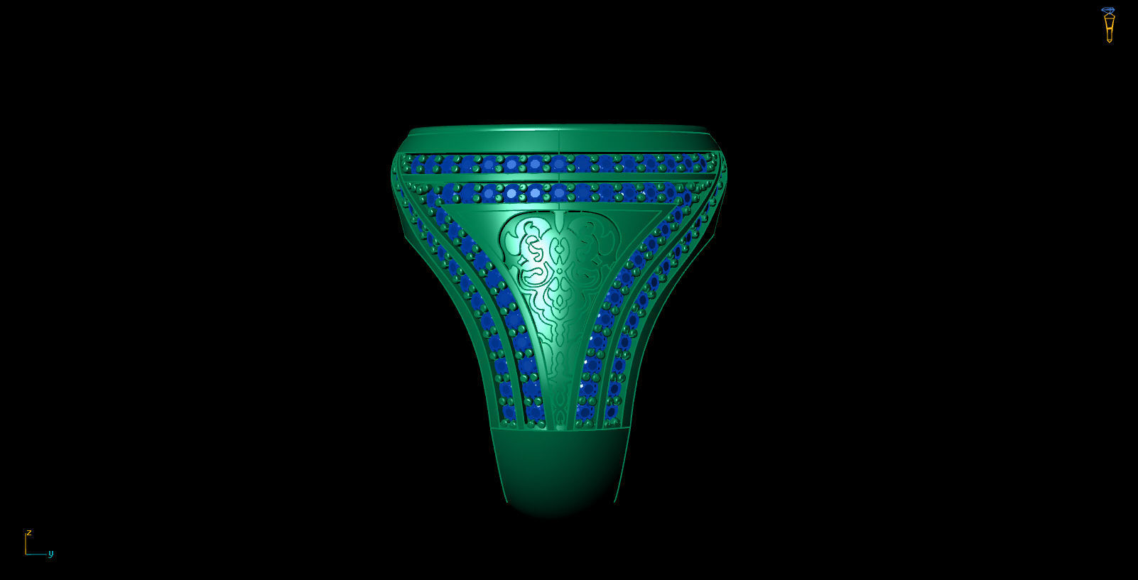 Man ring-20 3D print model_2