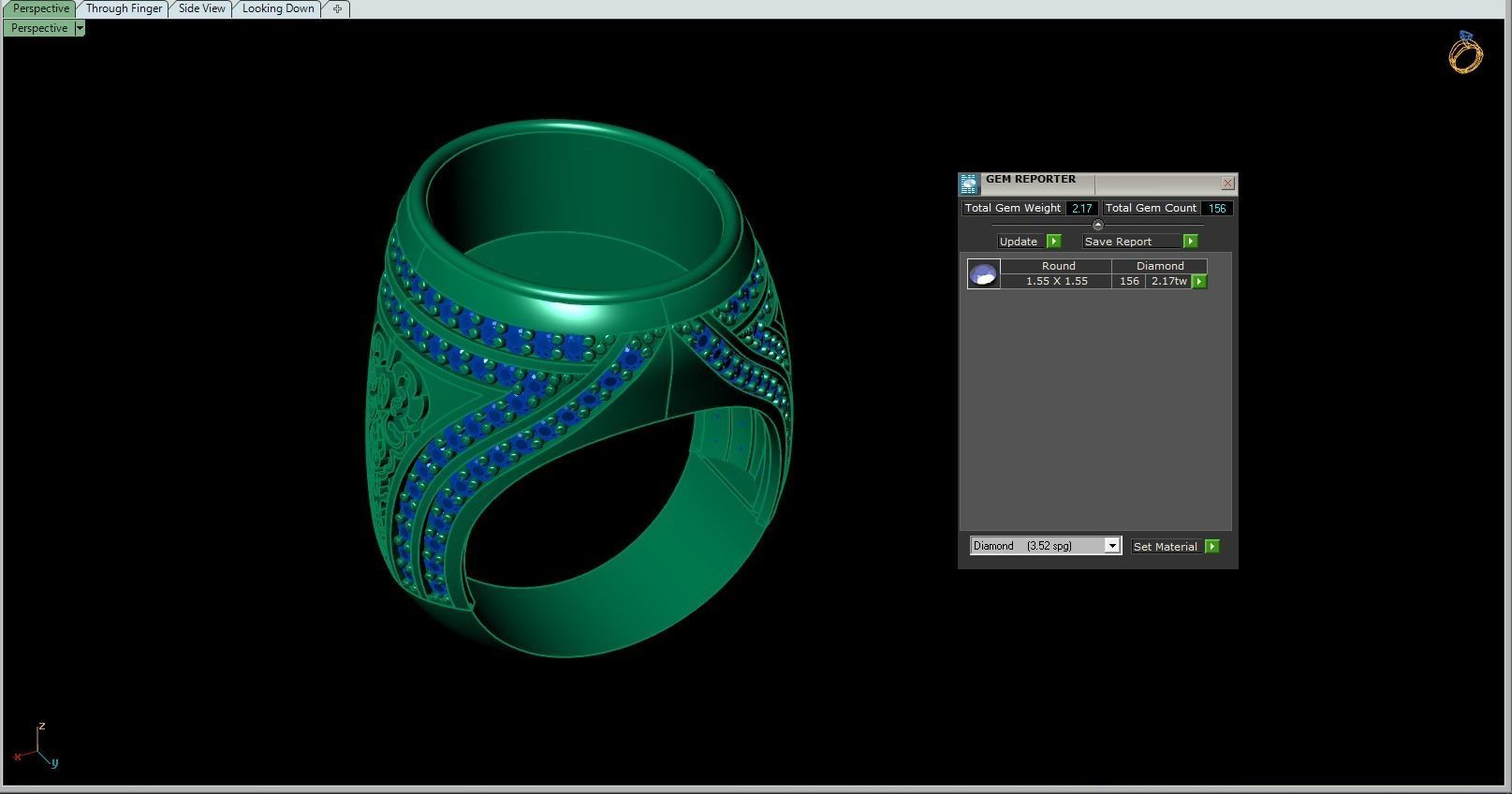 Man ring-20 3D print model_3